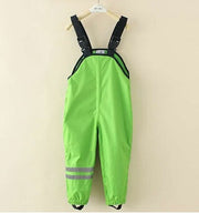 salopette imperméable enfant vert