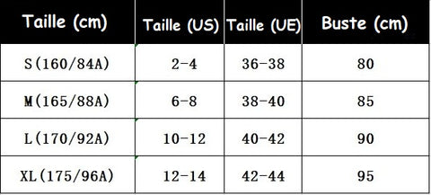 Taille de la combi salopette