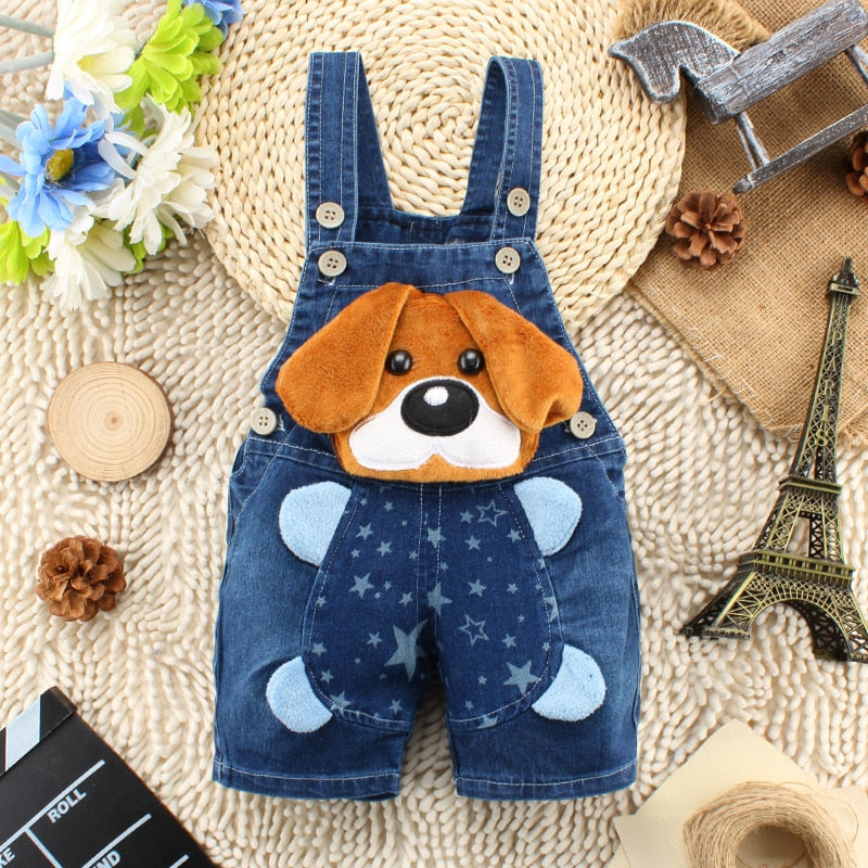 salopette short bébé